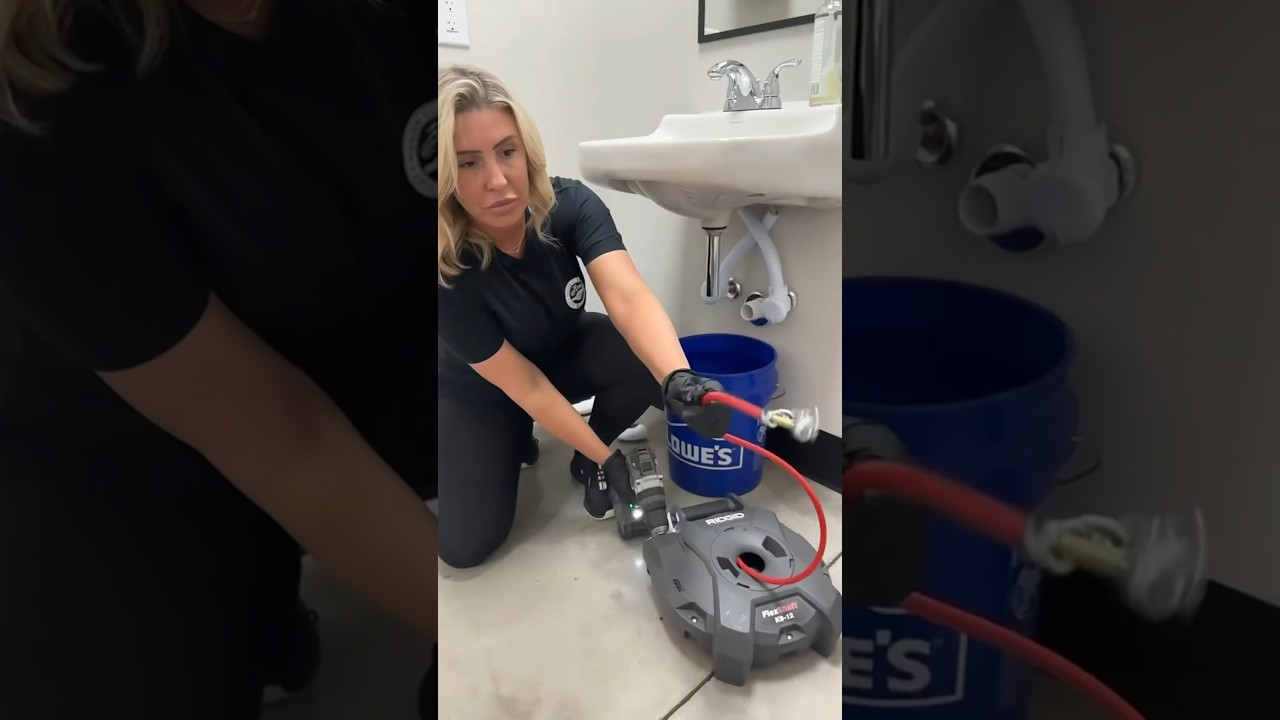 Do you have the Ridgid K9-12 on your service truck ? #plumbing #draincleaning #ridgidtools #tools
