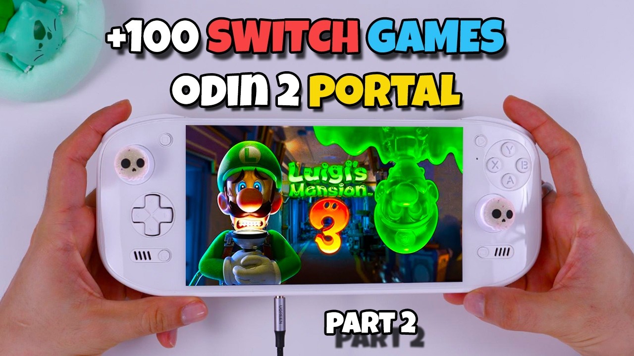 Probamos 100 Juegos de Switch en la ODIN 2 PORTAL | PARTE 2
