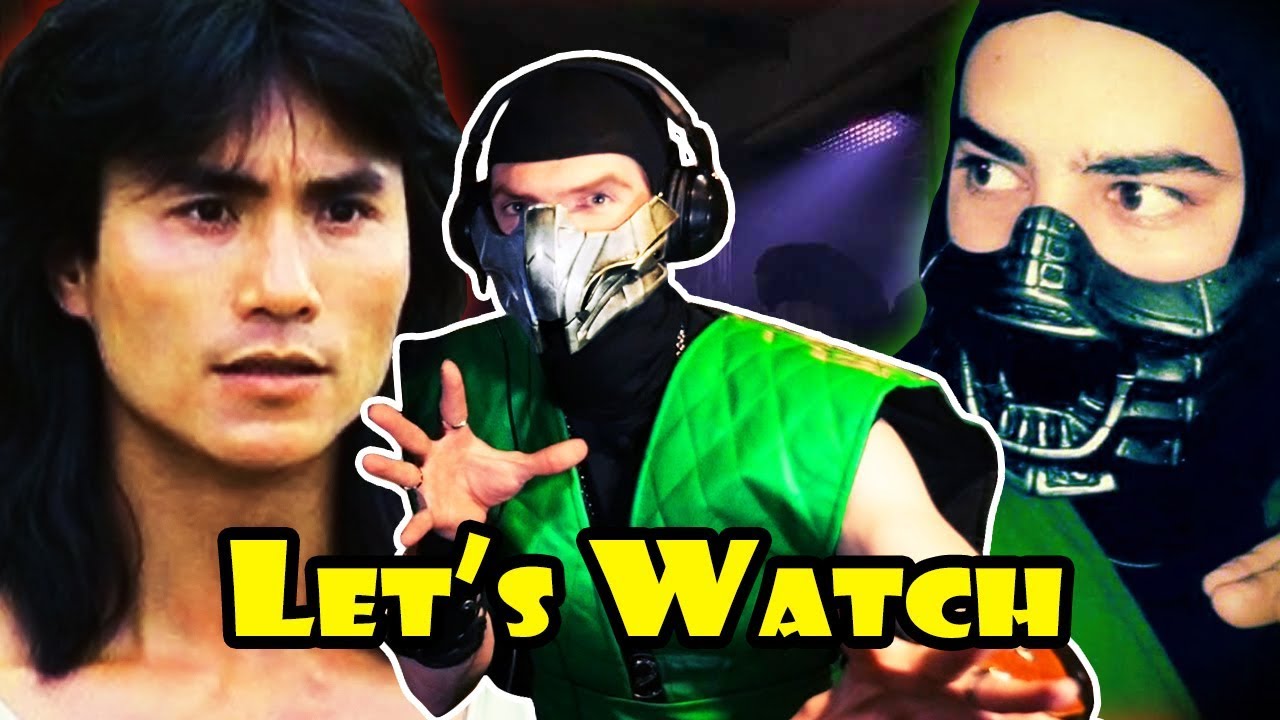 Reptile & Sub-Zero REACT - MORTAL KOMBAT MOVIE (1995) Reptile vs Liu Kang | MKX PARODY REACTION!