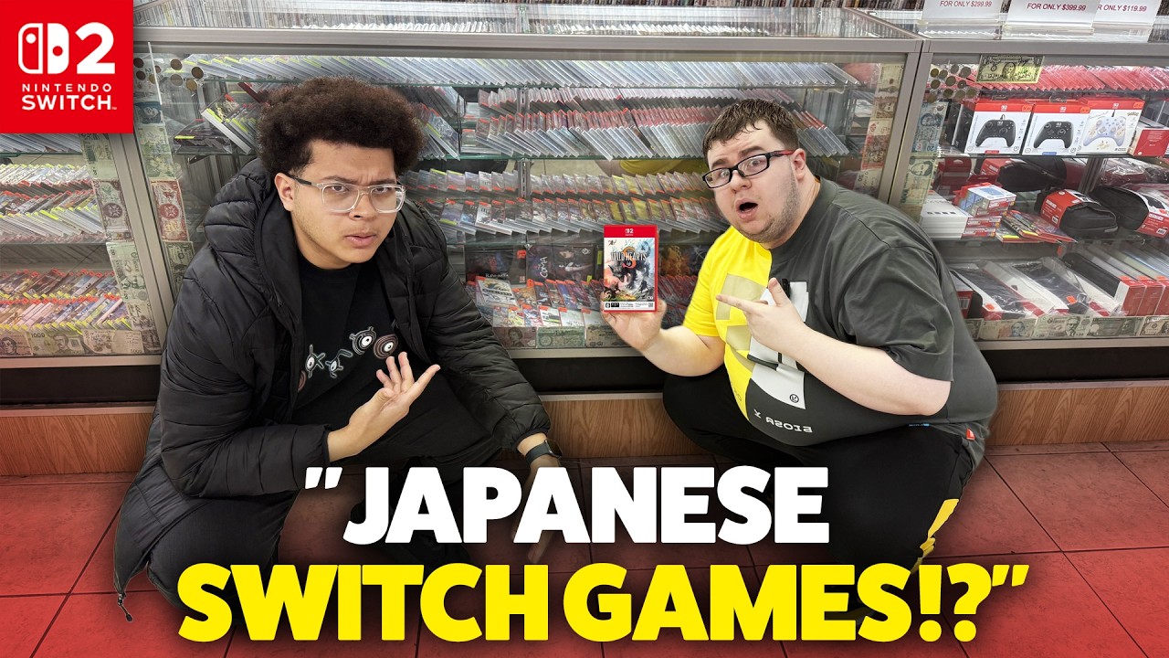 У них были японские игры для Nintendo Switch 2?!