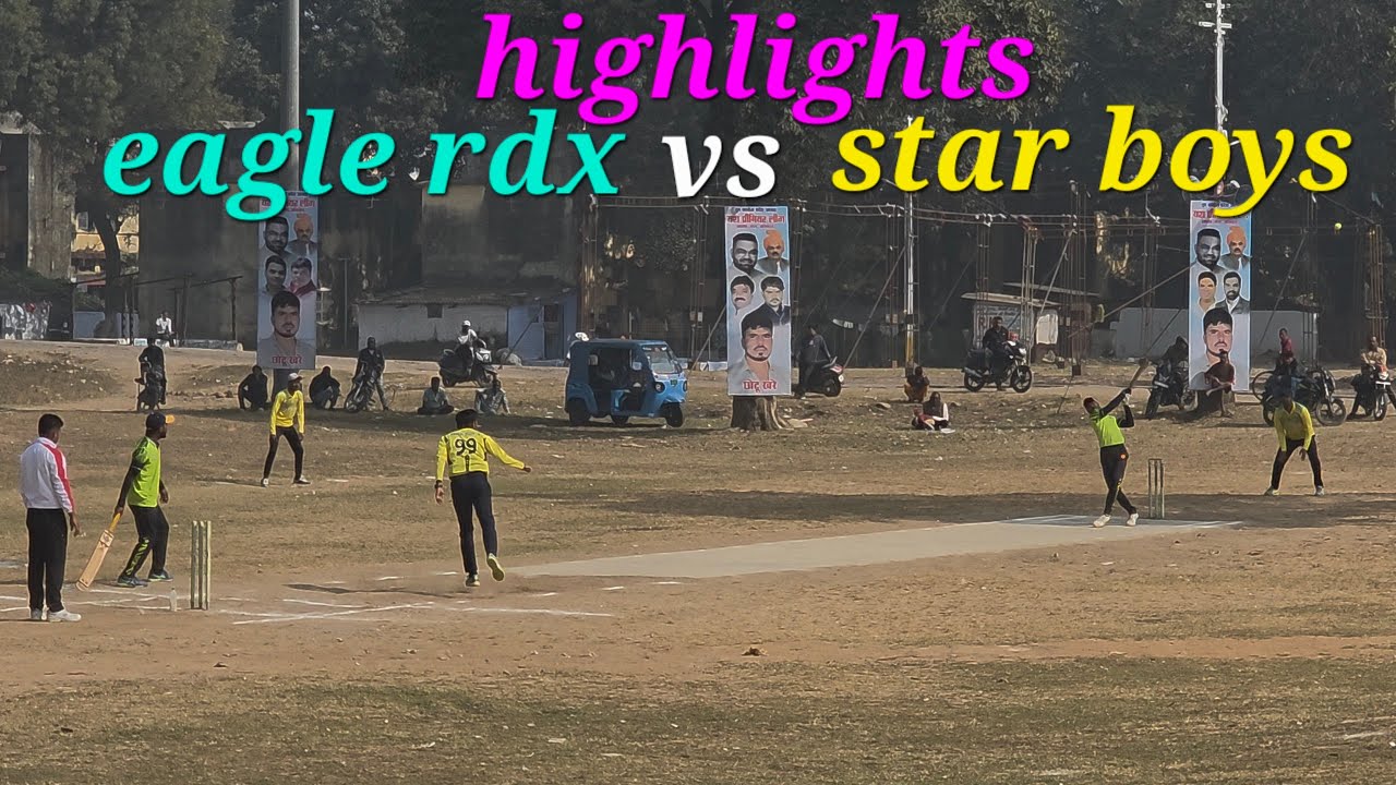 16 🇮🇳 December 2025 eagle rdx vs starboys  #cricket #jabalpur #rmcc #highlight 