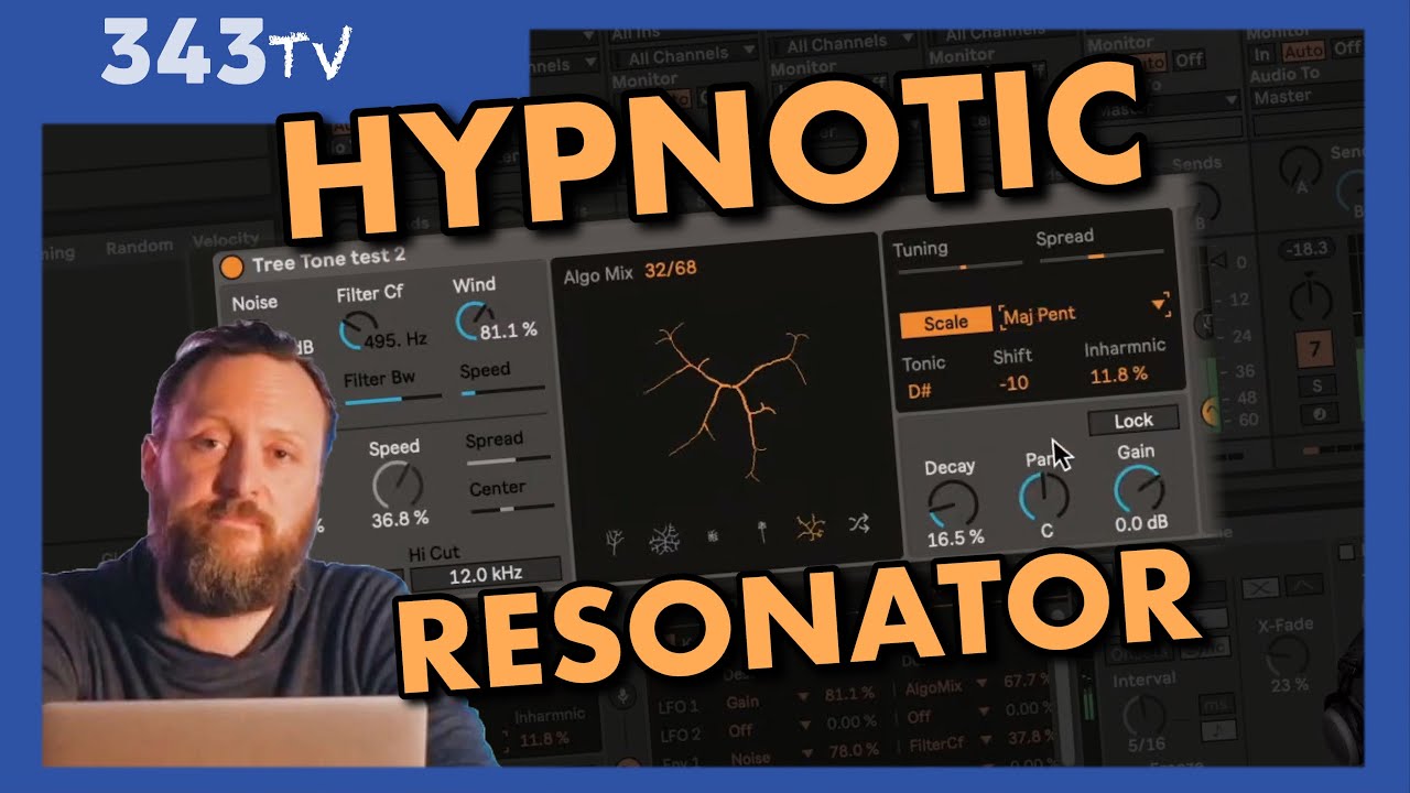 Making Hypnotic Ambient Techno Beats with Max for Live Resonators | TREETONE 🌳