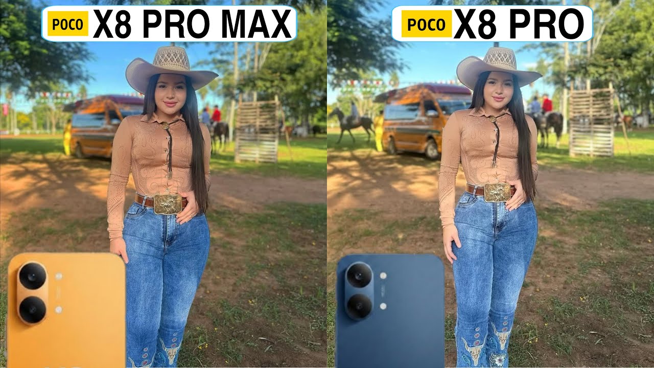 Сравнение камер Poco X8 Pro Max и Poco X8 Pro: тест-драйв
