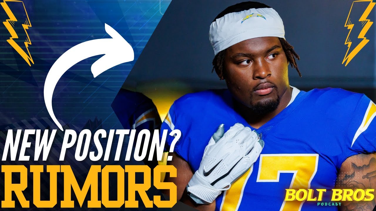 Zion Johnson to Center? Chargers&rsquo; BOLD Plan to Replace Bradley Bozeman in 2025!  BOLT BROS