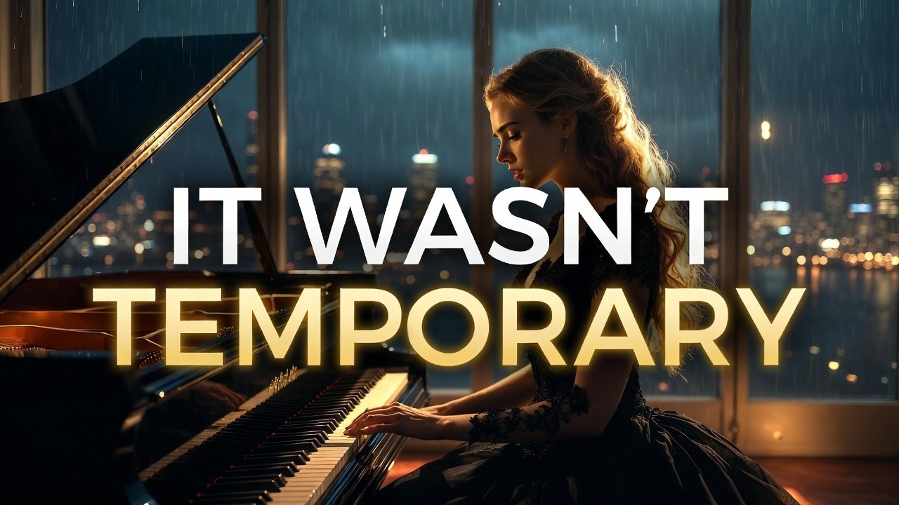 Temporary Wasn’t In My Plans 💔 | Emotional Piano Ballad (Inspired by Adele)