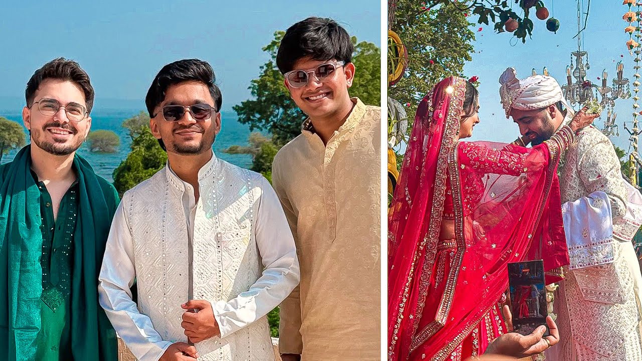 Streamer dost ki Shaadi me gaye ! Vlog 32