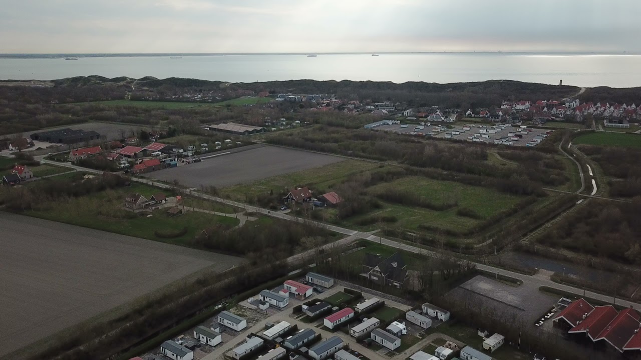 Drone vlucht vakantiepark Duinzicht Koudekerke
