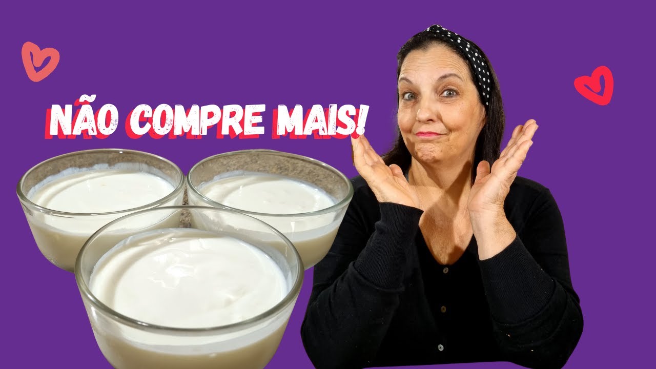 ZERO A&Ccedil;&Uacute;CAR: Fa&ccedil;a Seu IOGURTE NATURAL CASEIRO e Nunca Mais Compre (Com Receita B&Ocirc;NUS)