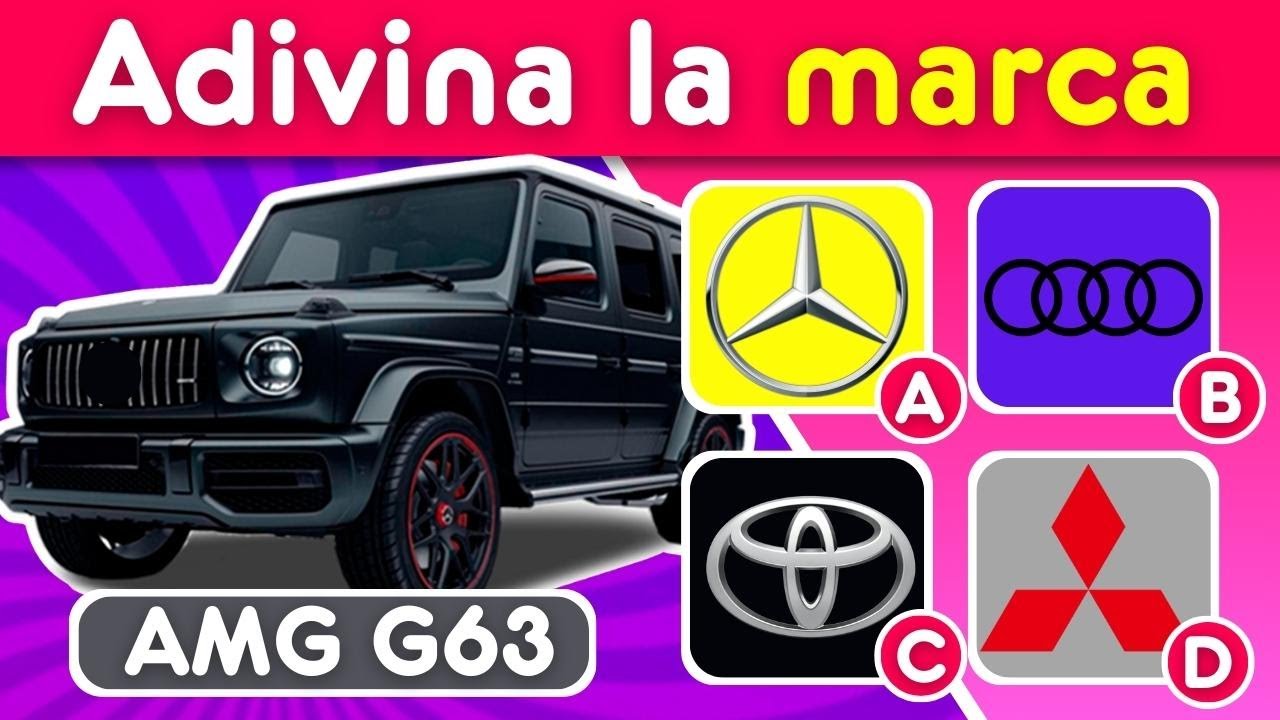 ¿CUÁL ES LA MARCA? | Adivina la Marca del Auto por su Foto y Modelo | QUIZ DE AUTOS | TriviaTube🤔🚗