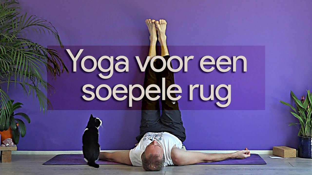 Yoga voor Beginners - les 24, Yin Yogales om je rug los te maken, met muziek