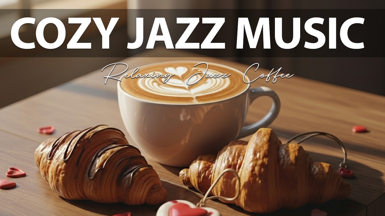 Cozy Jazz Music ☕Relaxing Jazz Coffee for Stress Relief, Great Moods and Happy Moods
