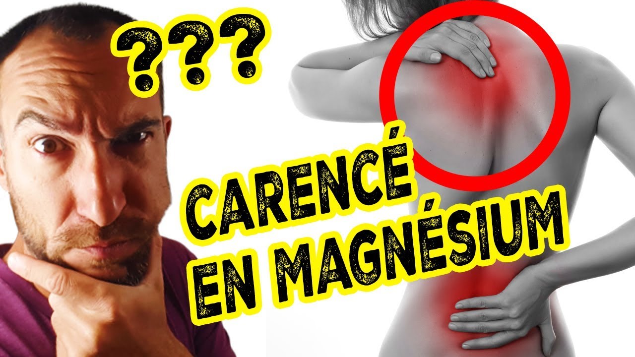 7 SIGNES qui montrent que vous manquez de MAGNÉSIUM