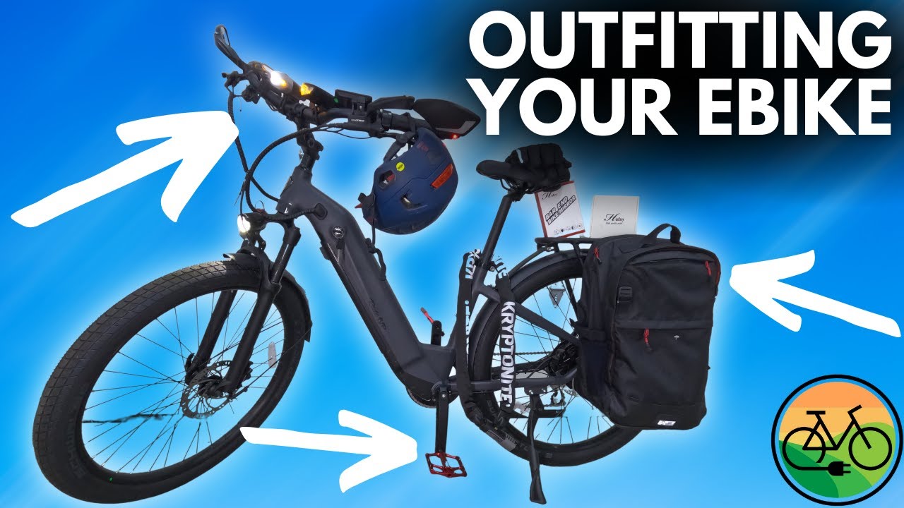 Ride1Up 700 Series Accessories! (Best Commuter Electric Bike Accessories)