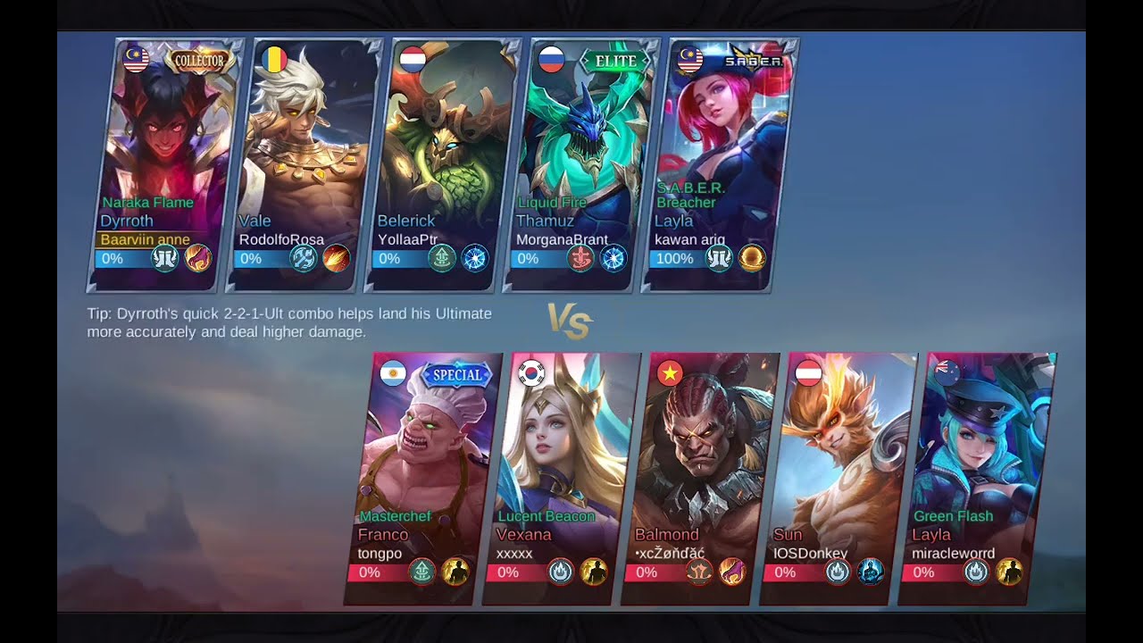 We are playing mlbb hope you enjoy