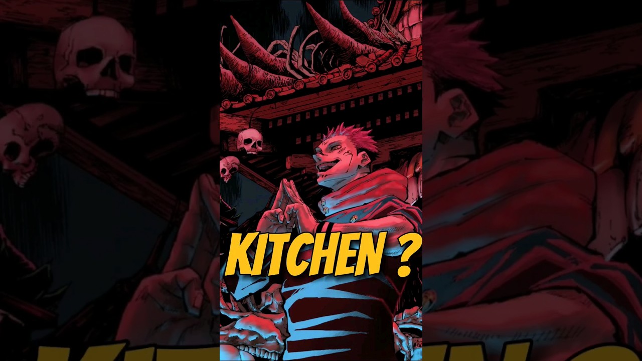 Malevolent Shrine or Kitchen ? #jujutsukaisen #jjk #sukuna