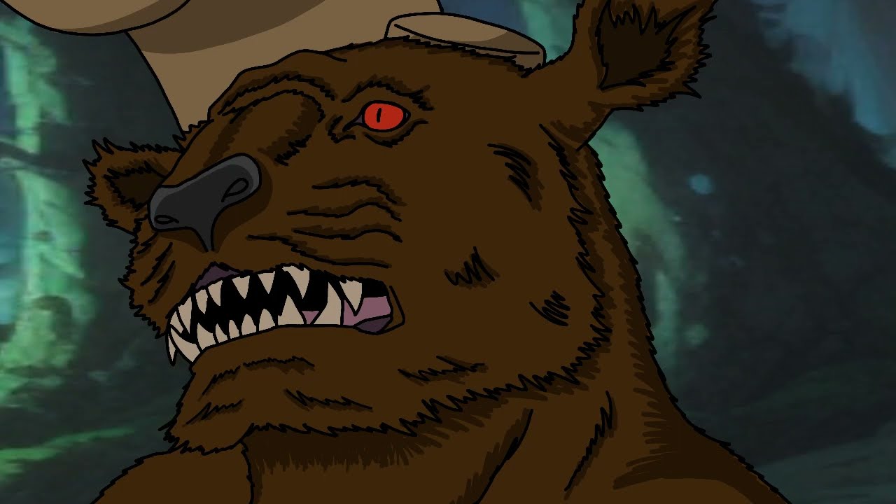 Berserk - guts vs grunbeld (remastering of my first animation)