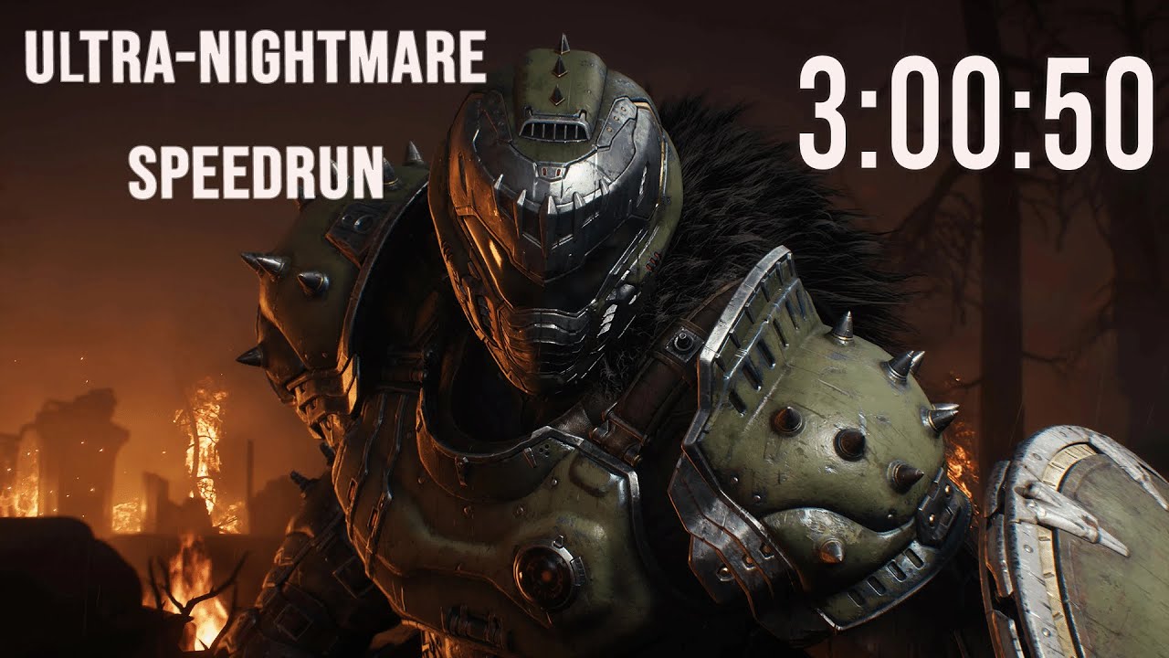 3:00:50 - DOOM The Dark Ages Ultra-Nightmare Speedrun