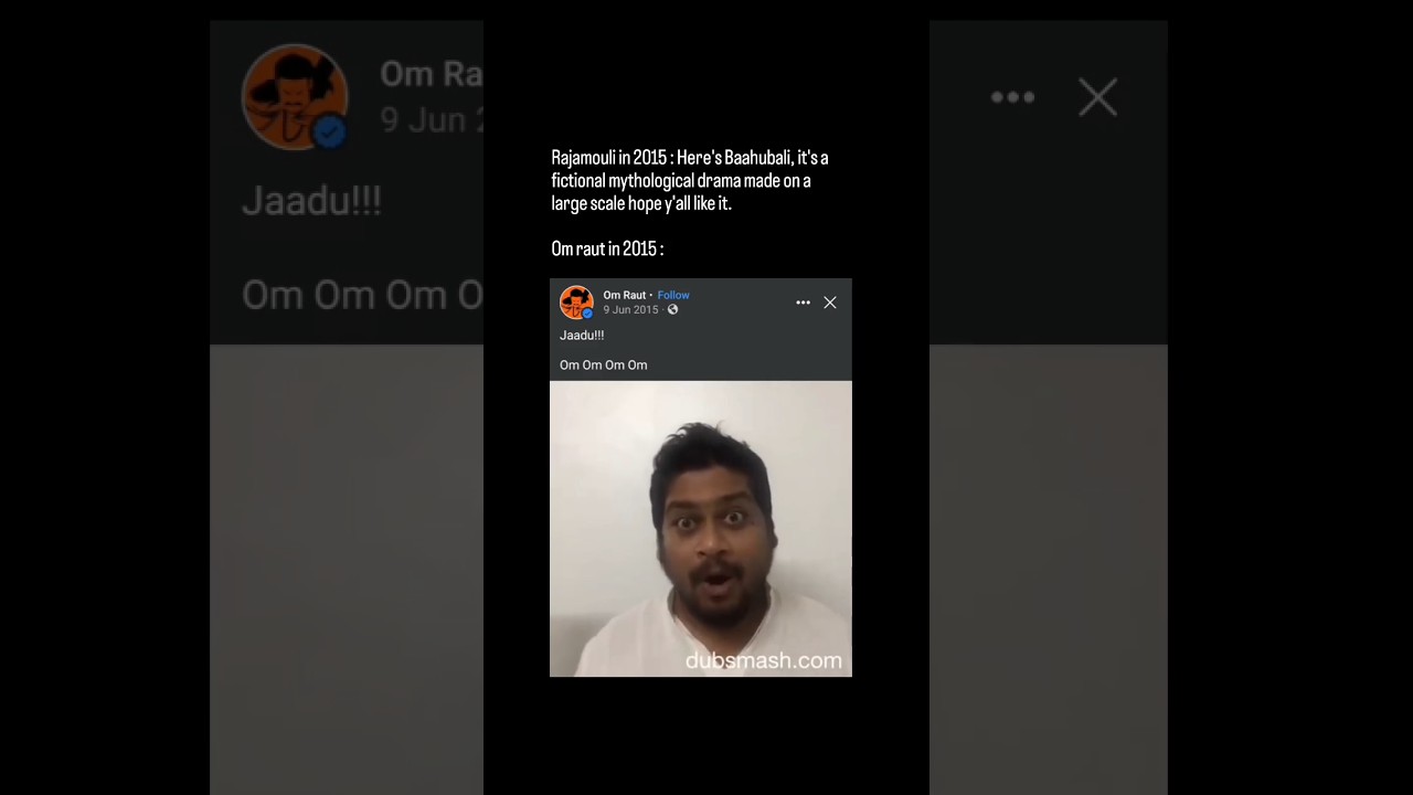 😂The Man, The Myth, The Legend OM RAUT 🛐 | Adipurush Memes | SS Rajamouli | RRR | Bahubali