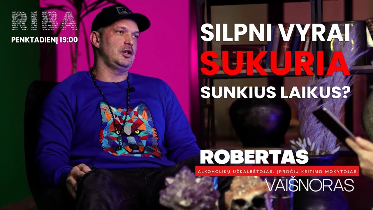 Robertas Vaišnoras laidoje 