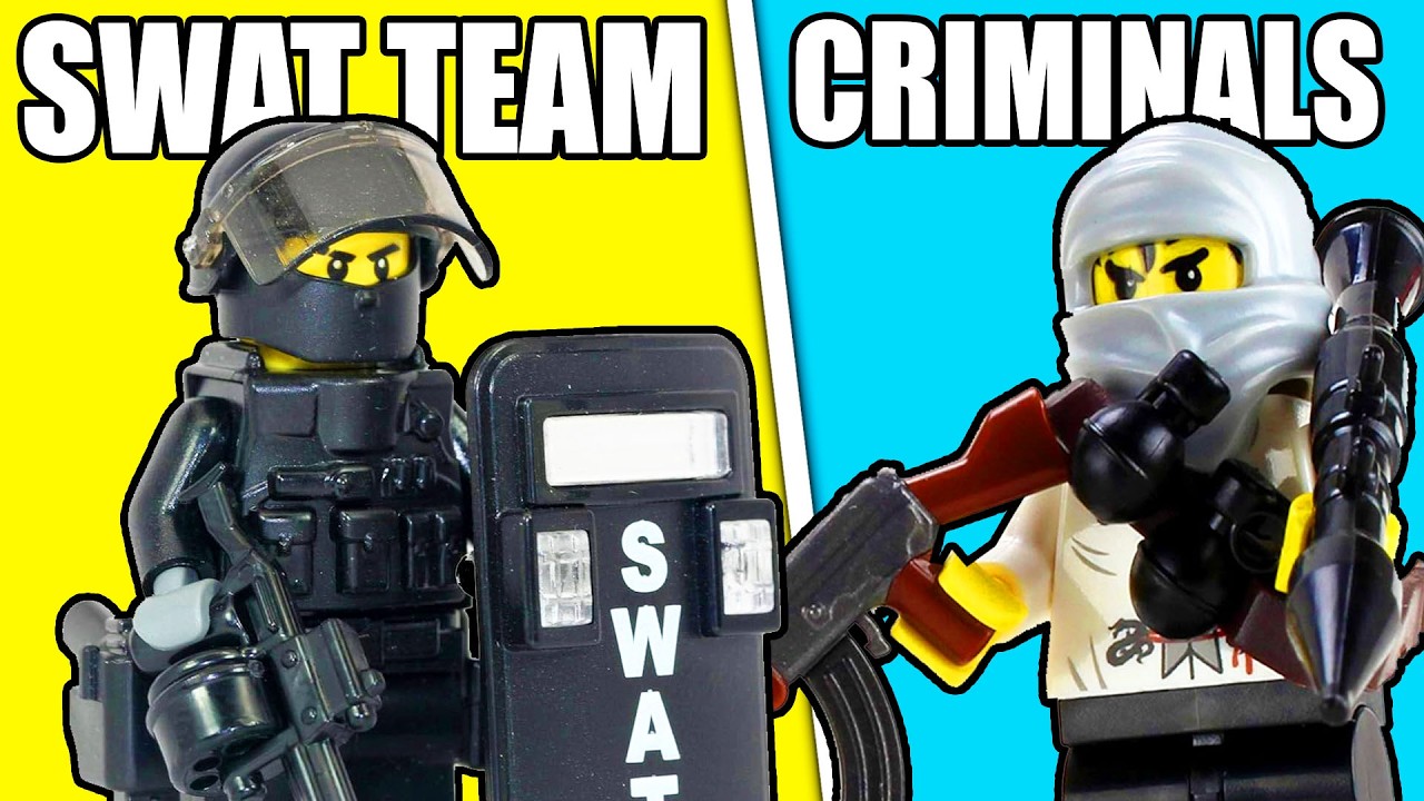 Building a SWAT TEAM in LEGO...