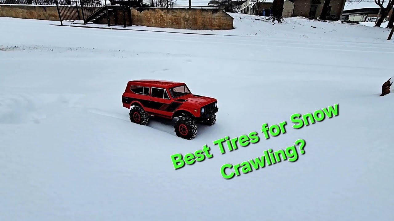 Snow Crawling Tire Test or All Your Bearings Belong To Rust