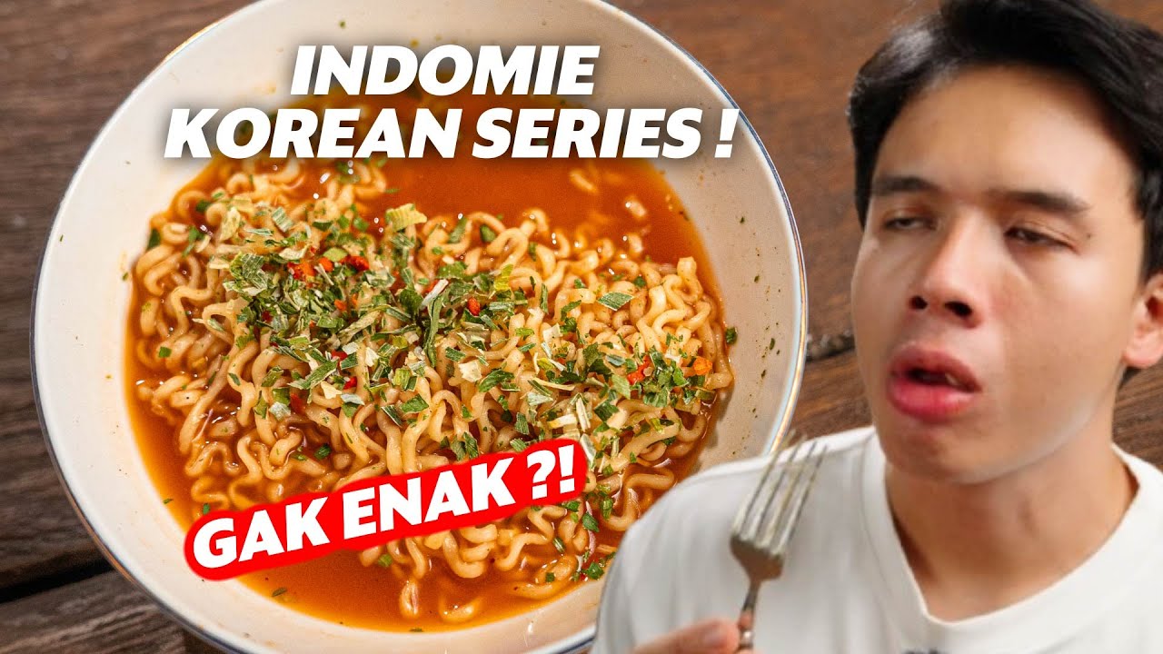 BARU ! INDOMIE PREMIUM COLLETION KOREAN RAMYEON ! JADI VARIAN YANG GAK ENAK ?!