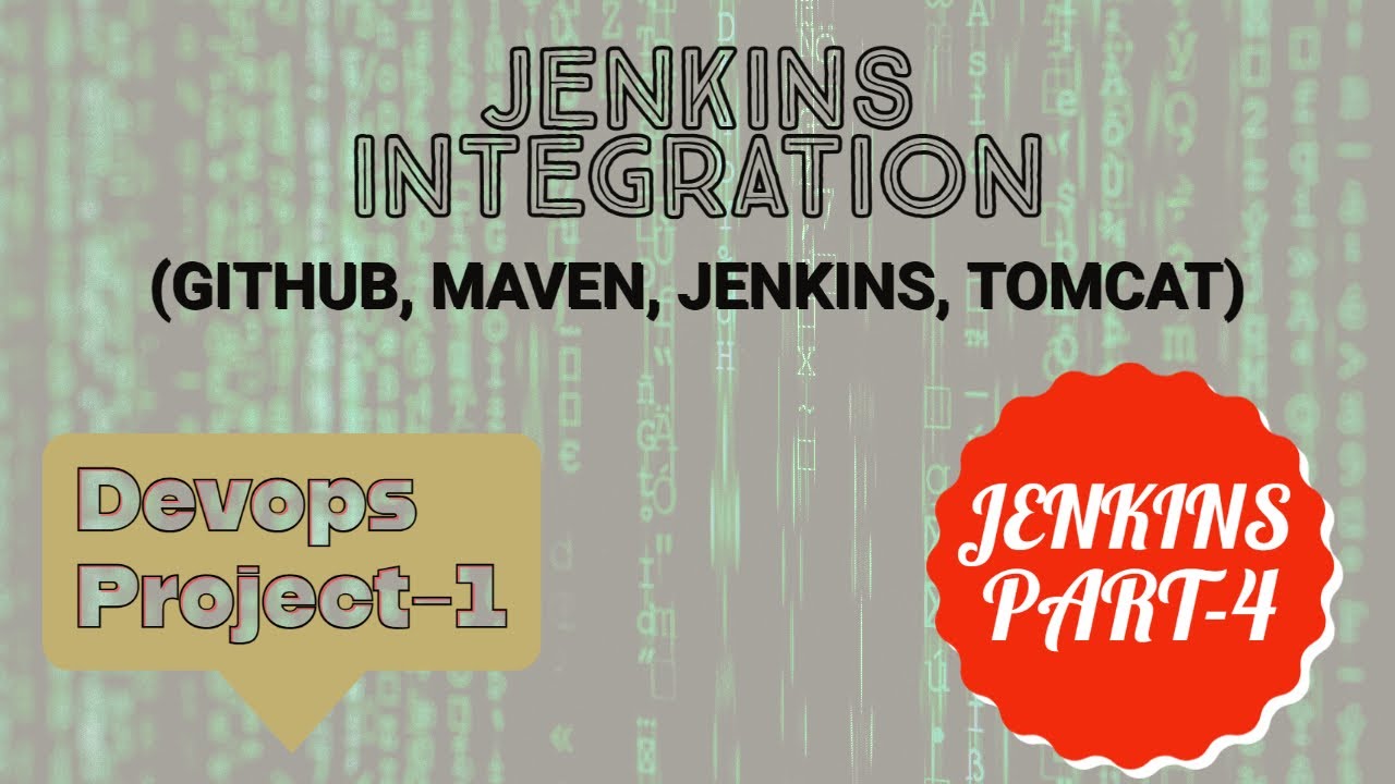 Jenkins integration | integrating Jenkins, Maven, GitHub and Tomcat | project1 | mymt15