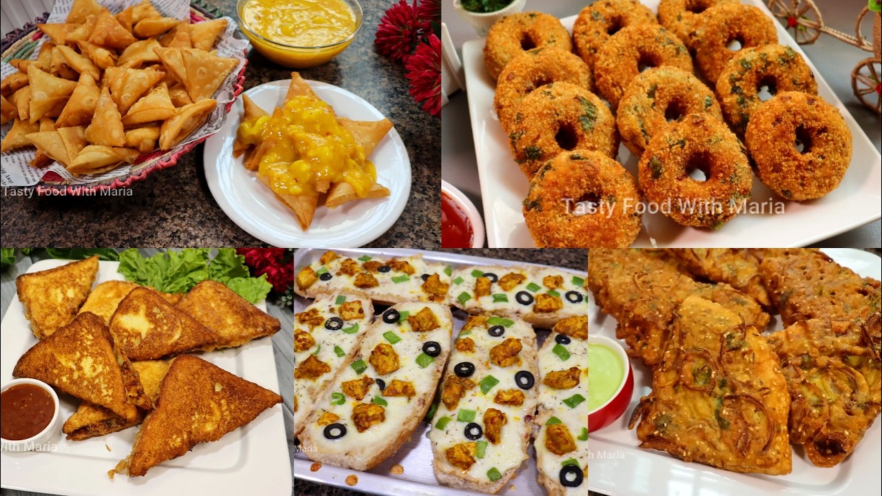 5 Easy Tea Time Snack Recipes By Tasty Food With Maria