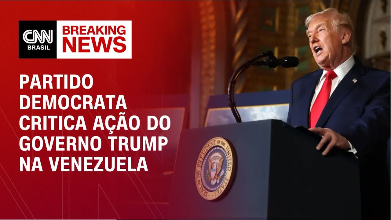 Democratas dizem que Trump excedeu autoridade em opera&ccedil;&atilde;o na Venezuela | AGORA CNN