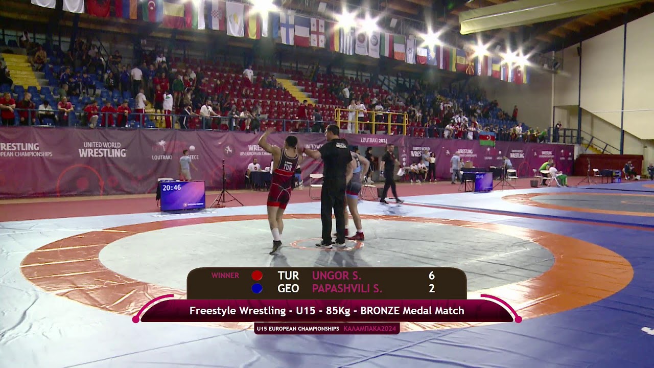 European Wrestling Championship 2024 -U15 - DAY 2 - MAT C