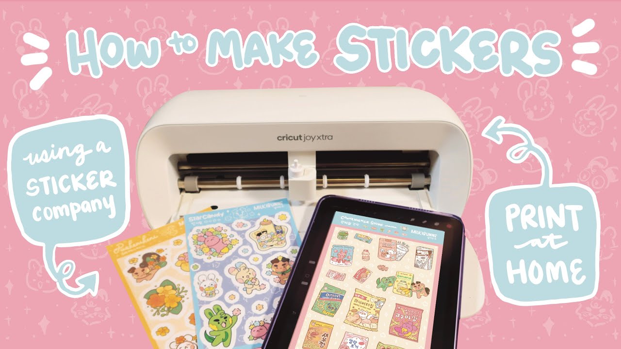 How to Make Stickers | Sharing my Sticker Manufacturer & Cricut Stickers
