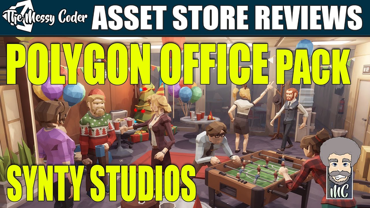 Unity Asset Reviews - Synty Studios Polygon Office Pack