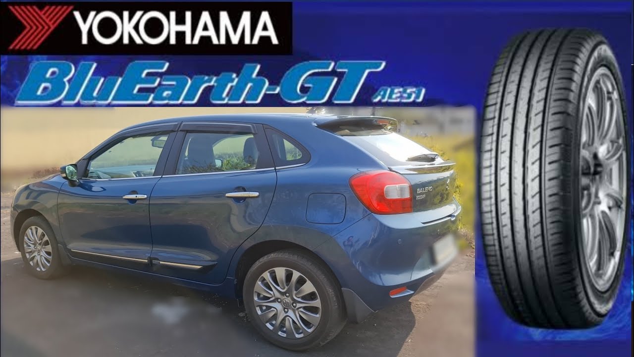 Обзор шин Yokohama Bluearth Gt AE51 | Низкопрофильная шина 195/55 R16 | Сузуки Балено | ВидАРН👍