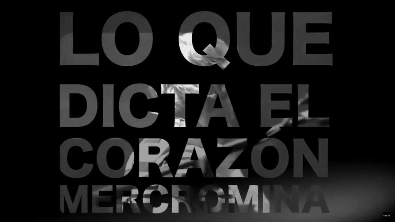 Mercromina LIVE 01 LO QUE DICTA