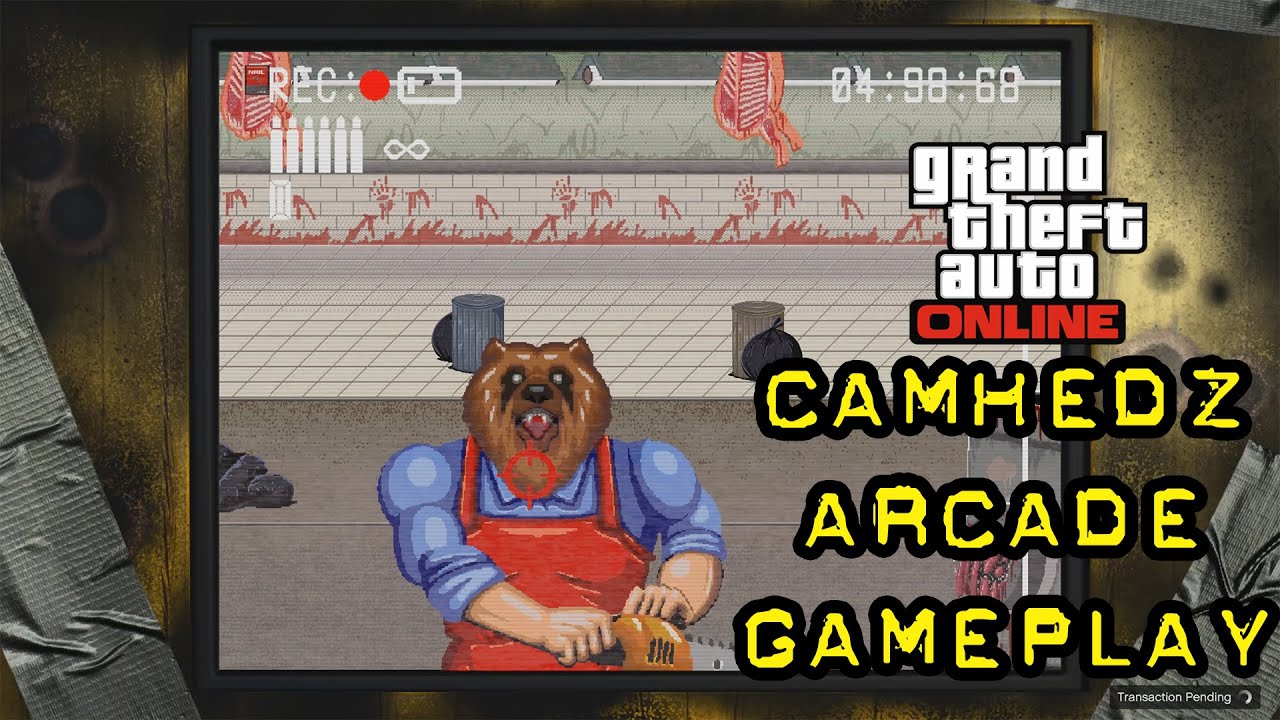 GTA Online- Camhedz Arcade Gameplay
