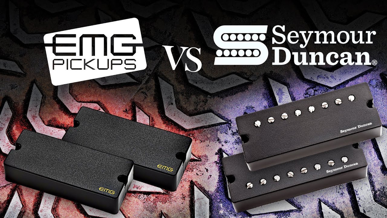 EMG 808s vs. Seymour Duncan Pegasus/Sentient