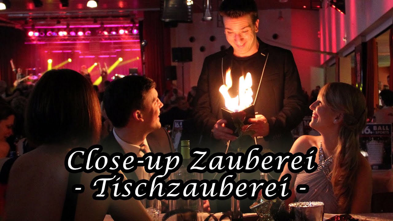 Zauberer Stefan Kretschmann Tischzauberei / Close-up magic