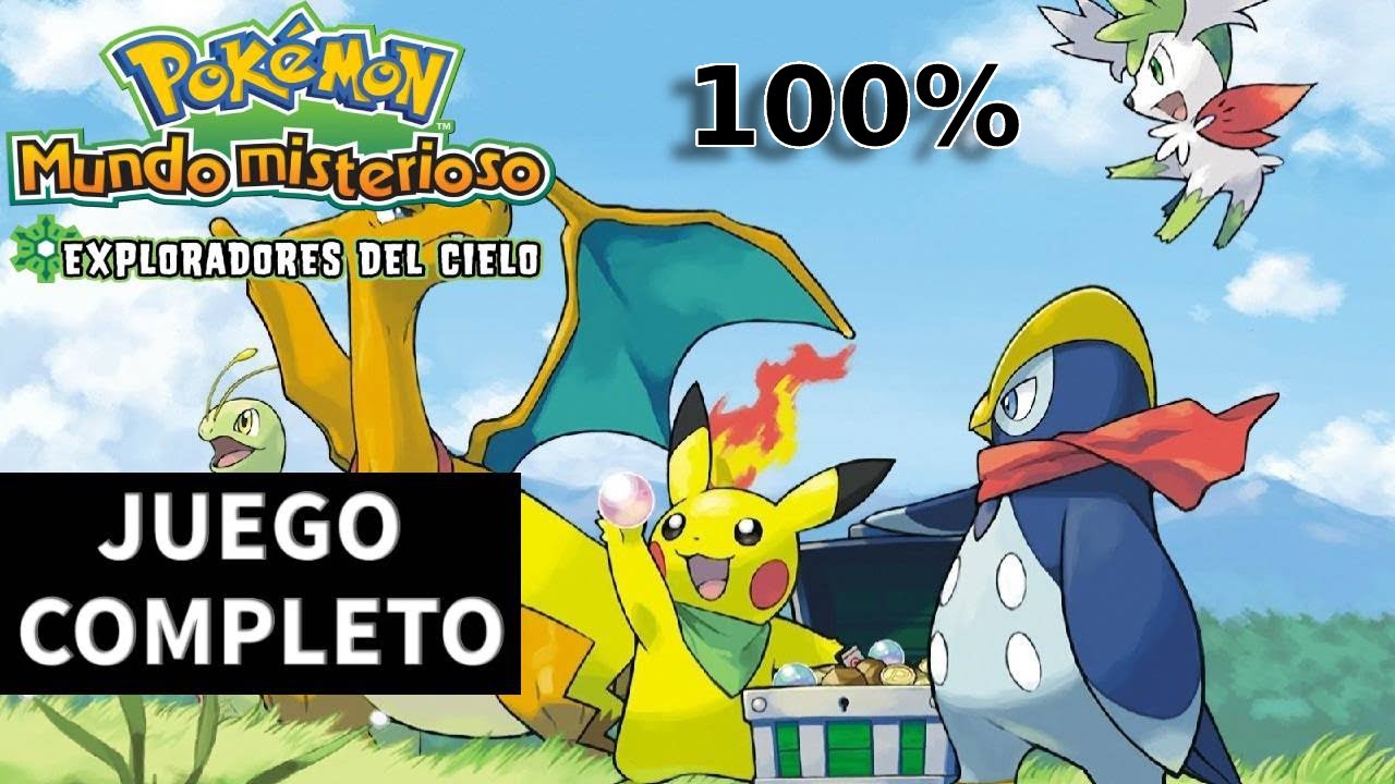 Pokémon Mundo Misterioso Exploradores del Cielo | Juego COMPLETO al 100% (PMD2)