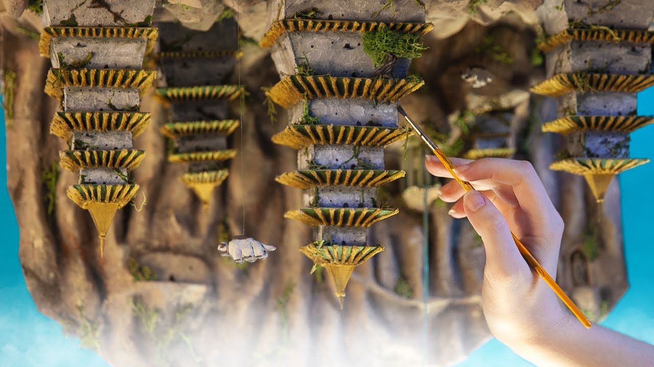 Tiny Western Air Temple from Avatar: The Last Airbender