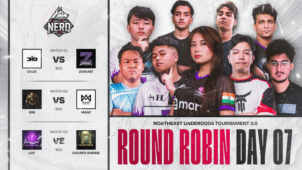 NERD 3.0  | Round Robin – Final Day | Moba Legends 5v5 Tournament