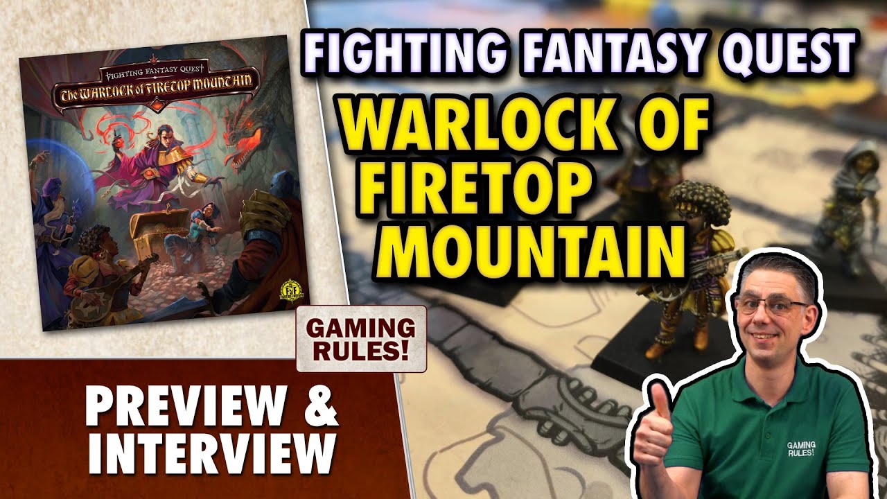 Fighting Fantasy Quest: Warlock of Firetop Mountain - Sneak Preview & Interview