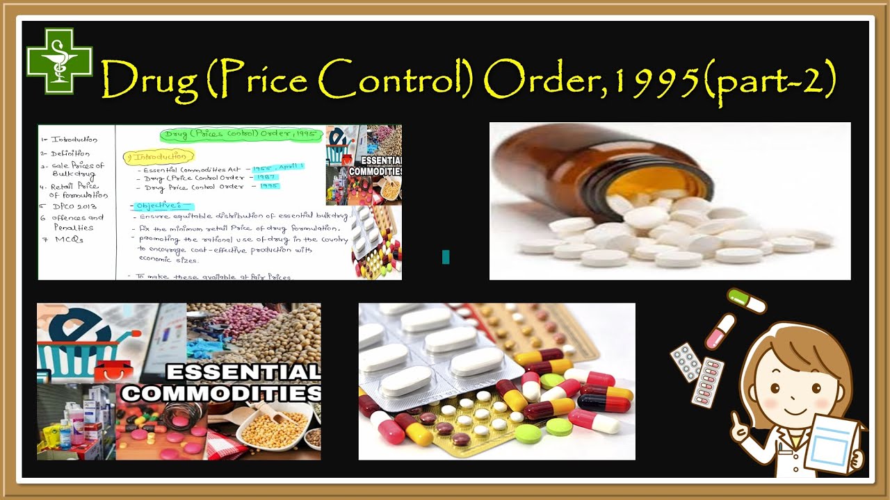 Drug Price Control Order 1995  part-2, Retail Price Formula, Amendment 2013, Offence & Penalties