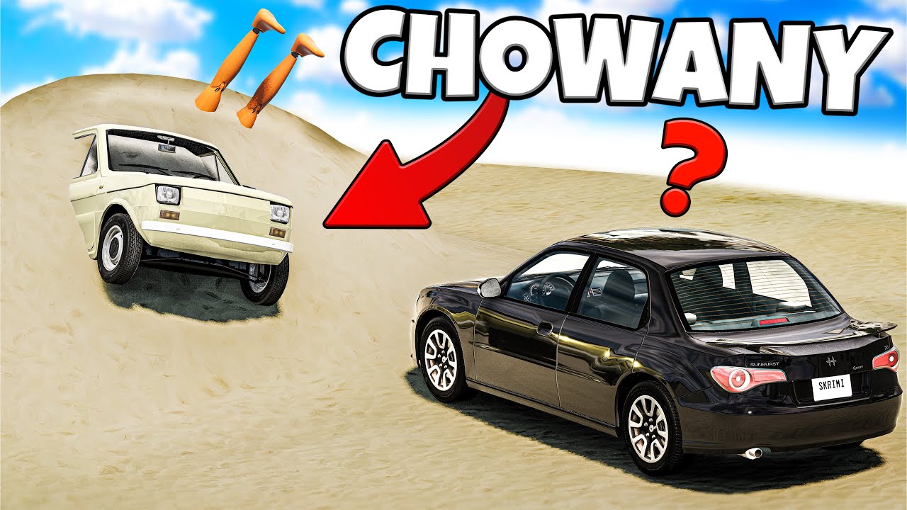❄️ EKSTREMALNY CHOWANY PRZED WIDZAMI! | BeamNG Drive |