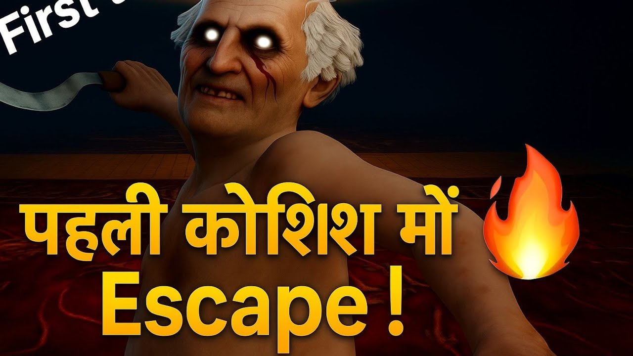 Dadu Horror Game Escape! Noob Player's First Try | Scary Moments & Funny Fails | Baldha Gaming 98
