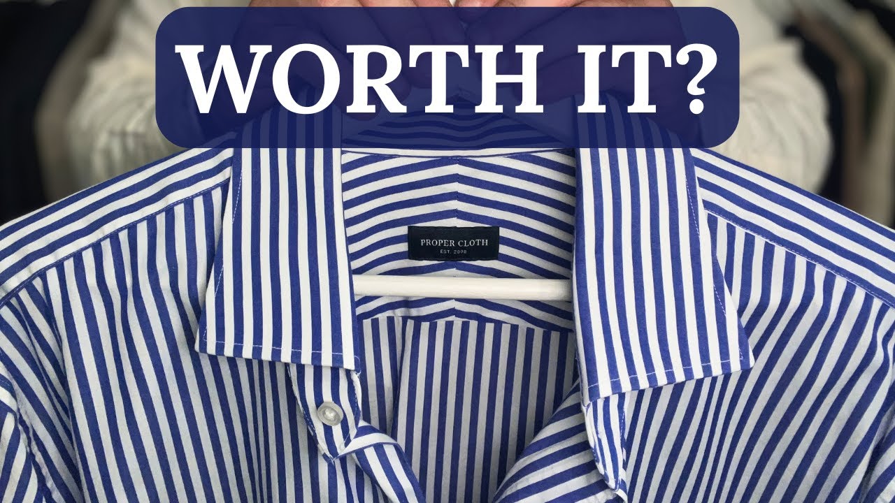 Обзор продукции Proper Cloth | Стоят ли рубашки Proper Cloth своих денег?