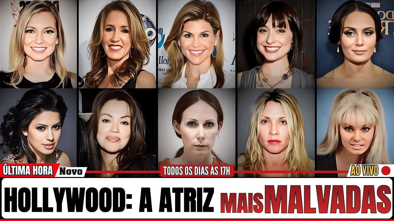 🆘TOP 10🆘HOLLYWOOD: A ATRIZ FAMOSA QUE ESCONDIA UM DEMÔNIO. Crimes Reais 2025