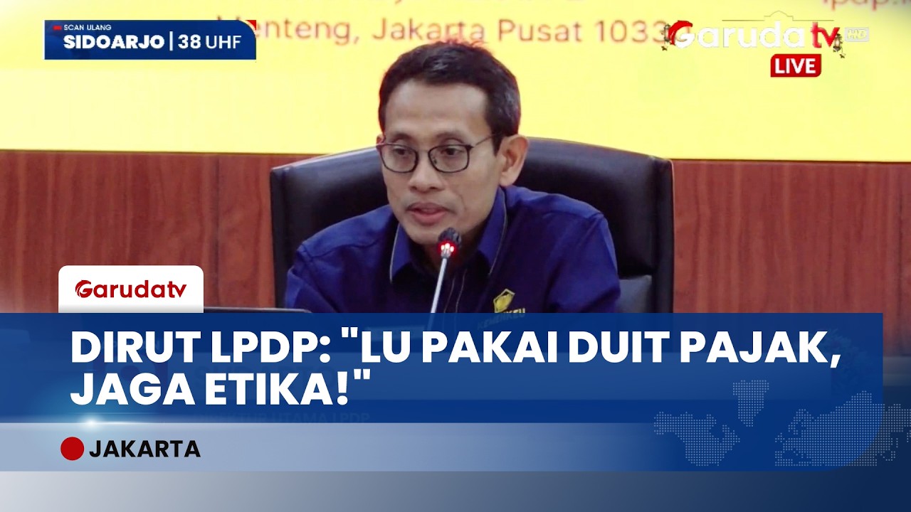 Sentil Awardee Viral! Dirut LPDP Minta Maaf & Ingatkan: 