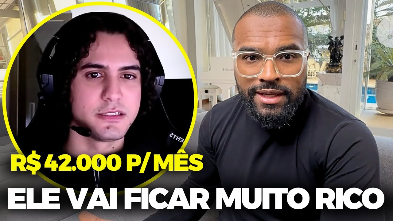 Ele fatura R$ 42.000 por mês editando vídeos para Gringos - Direto de um quarto em São Paulo!