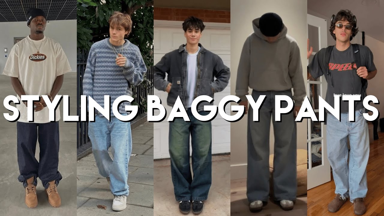 Styling Baggy Jeans | Men's Spring Outfit Ideas | Men's Fashion Style Guide Streetwear Blog 2023