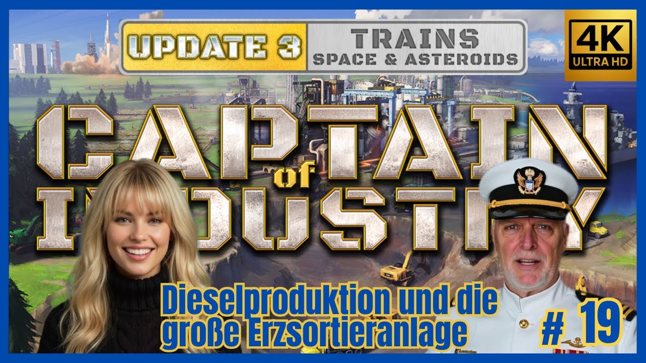 Captain of Industry Update 3 | Dieselproduktion und die große Erzsortieranlage ... | German # 19